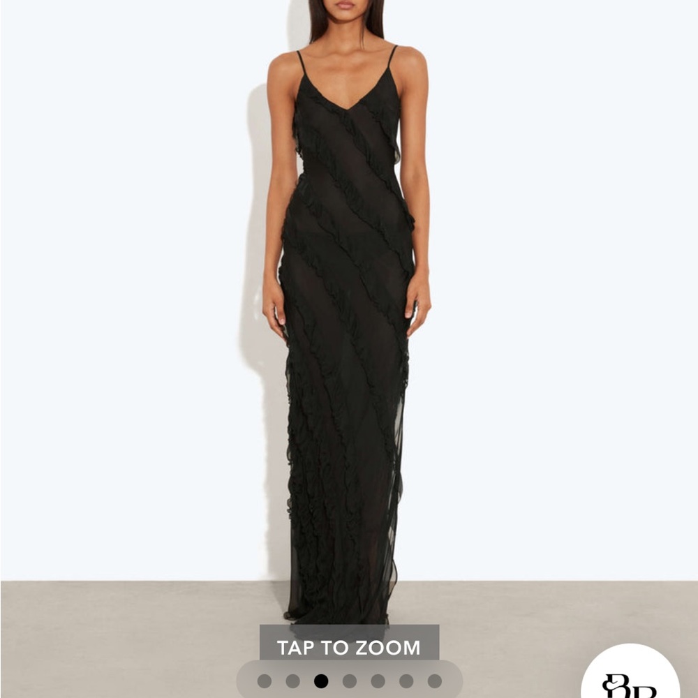 Rat and Boa Black Dress